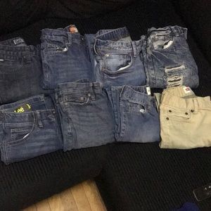 Boys jeans bundle size 8/10